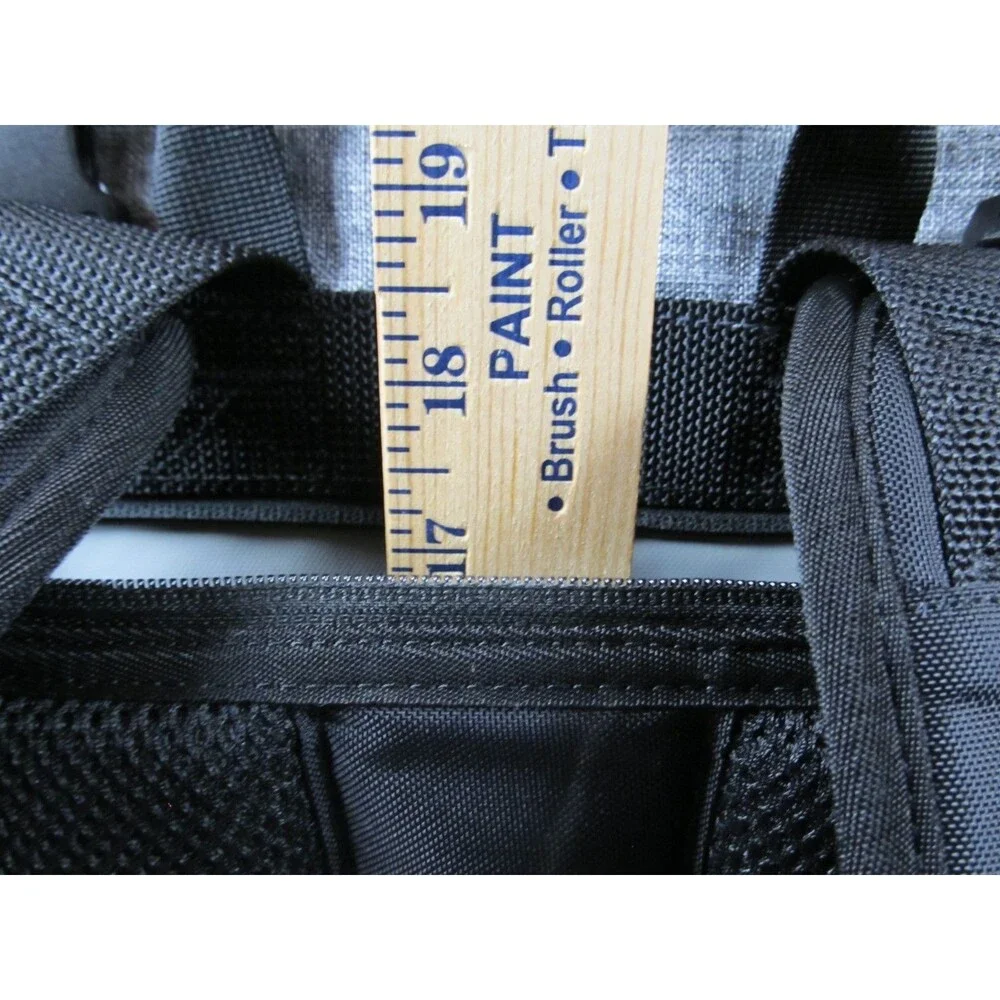 Timbuk2 Prospect Laptop Backpack Heather Gray Orange Roll‑Top NWOT